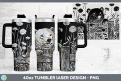GorgeousCottage Safari Laser 40oz Tumbler design.