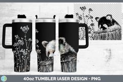 GorgeousCottage Safari Laser 40oz Tumbler design.