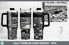 GorgeousCottage Laser 40oz Tumbler design.
