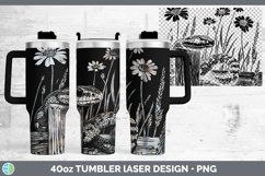 GorgeousCottage Laser 40oz Tumbler design.
