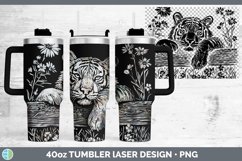 GorgeousCottage Laser 40oz Tumbler design.