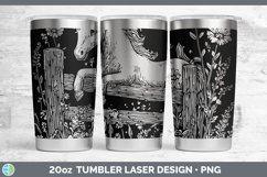 GorgeousCottage Laser 20oz Tumbler design.