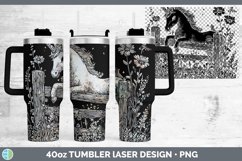 GorgeousCottage Laser 40oz Tumbler design.