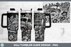 GorgeousCottage Laser 40oz Tumbler design.