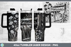 GorgeousCottage Laser 40oz Tumbler design.