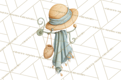 Cottagecore Clipart PNG, Whimsical Aesthetic Cozy Scenes Product Image 3