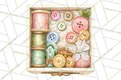 Cottagecore Clipart PNG, Whimsical Aesthetic Cozy Scenes Product Image 2