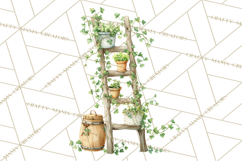 Cottagecore Clipart PNG, Whimsical Aesthetic Cozy Scenes Product Image 3