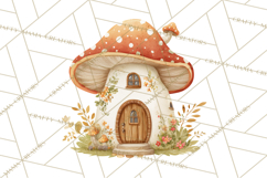 Cottagecore Clipart PNG, Whimsical Aesthetic Cozy Scenes Product Image 5