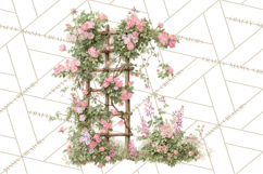 Cottagecore Clipart PNG, Whimsical Aesthetic Cozy Scenes Product Image 4
