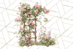 Cottagecore Clipart PNG, Whimsical Aesthetic Cozy Scenes Product Image 4