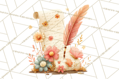 Cottagecore Clipart PNG, Whimsical Aesthetic Cozy Scenes Product Image 5
