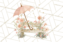 Cottagecore Clipart PNG, Whimsical Aesthetic Cozy Scenes Product Image 3