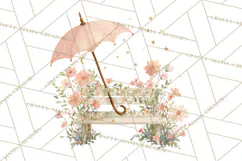 Cottagecore Clipart PNG, Whimsical Aesthetic Cozy Scenes Product Image 3
