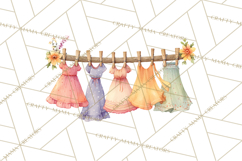 Cottagecore Clipart PNG, Whimsical Aesthetic Cozy Scenes Product Image 5