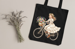 Cottagecore Coquette Girl PNG Clipart Bundle Product Image 3