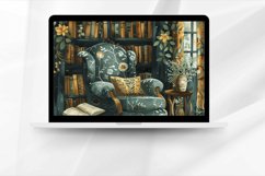 Cottagecore Cozy Reading Digital Paper Bundle Product Image 5