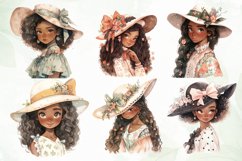 Cottagecore Ebony Girl Sublimation Product Image 4