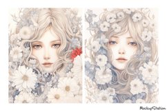Victorian Floral Fairies Junk Journal Pages | Magic Design Product Image 3