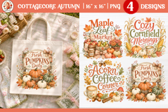 Pumpkin Patch Market Bundle, Watercolor Sublimation Product Image 4