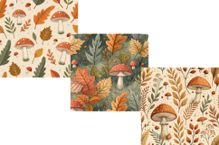 Floral Digital Paper, Autumn Cottagecore Pattern, Rustic Cottagecore Pattern, Cute Cottagecore Pattern, Halloween Cottagecore Pattern, Cozy Cottagecore Pattern, Woodland Cottagecore Pattern, Spooky Cottagecore Pattern, Vintage Cottagecore Pattern, Pumpkin