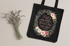 Cottagecore Father’s Day Quotes PNG Bundle Product Image 3
