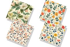 Cottagecore Floral Seamless Digital Paper Bundle Product Image 6