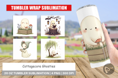 Tumbler Cottagecore Ghosties Product Image 1