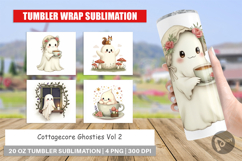 Tumbler Cottagecore Ghosties Product Image 1