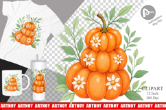 Cottagecore Halloween Clipart Product Image 1
