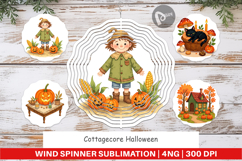 Wind Spinner Cottagecore Halloween Product Image 1