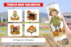 Tumbler Cottagecore Halloween Product Image 1