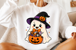 Cottagecore Halloween Ghost PNG Product Image 3