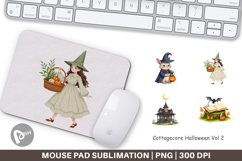 Mouse Pad Cottagecore Halloween Product Image 1
