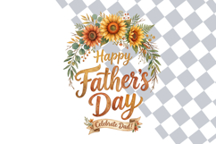 Cottagecore Happy Father’s Day PNG Bundle Product Image 2
