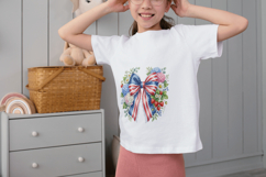 Patriotic Satin Bow Clipart PNG Bundle | Americana Bows Product Image 4
