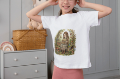Cottagecore Reading Girl Clipart Bundle 33 PNG Files Product Image 4