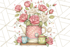 Cottagecore Valentine Kitchen Appliance Clipart PNG Clip Art Product Image 2