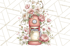 Cottagecore Valentine Kitchen Appliance Clipart PNG Clip Art Product Image 4