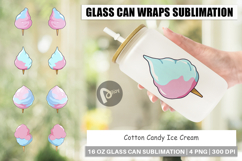Glass Can Cotton Candy Scoop Product Image 1