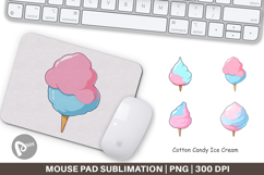 Mouse Pad Cotton Candy Scoop Product Image 1