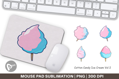 Mouse Pad Cotton Candy Scoop Product Image 1