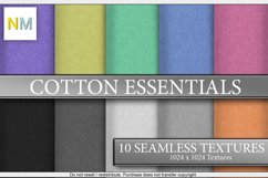 Cotton Essentials Fabrics 10 Seamless Textures Product Image 1