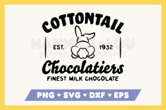 Vintage Easter Sign SVG | Easter SVG | Easter Bunny SVG Product Image 1