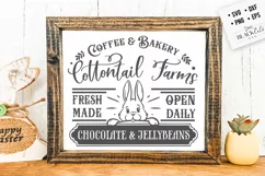 Cottontail farms svg, Easter bunny svg, Farmhouse Product Image 1