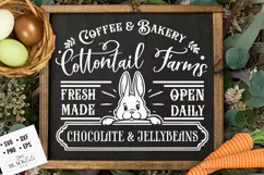 Cottontail farms svg, Easter bunny svg, Farmhouse Product Image 2