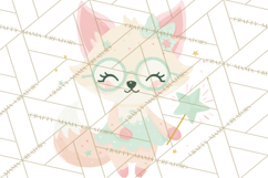 New Year PNG Clipart, Countdown Characters in Pastel Style Product Image 2