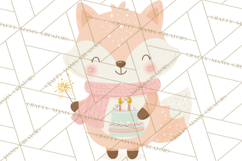 New Year PNG Clipart, Countdown Characters in Pastel Style Product Image 3