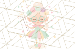 New Year PNG Clipart, Countdown Characters in Pastel Style Product Image 3