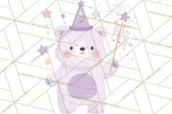 New Year PNG Clipart, Countdown Characters in Pastel Style Product Image 4